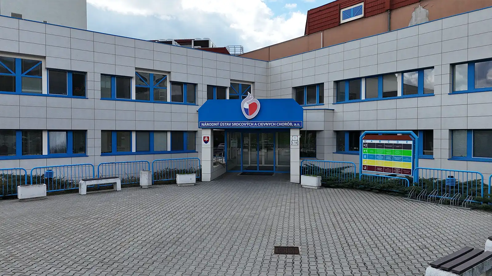 Recepcia v hlavnej budove